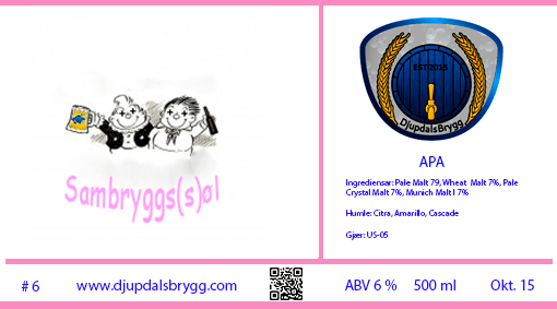 Sambryggsøletikett